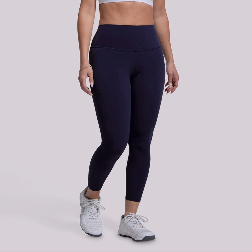 NWT Navy Blue Born Primitive Inspire Leggings Size large
